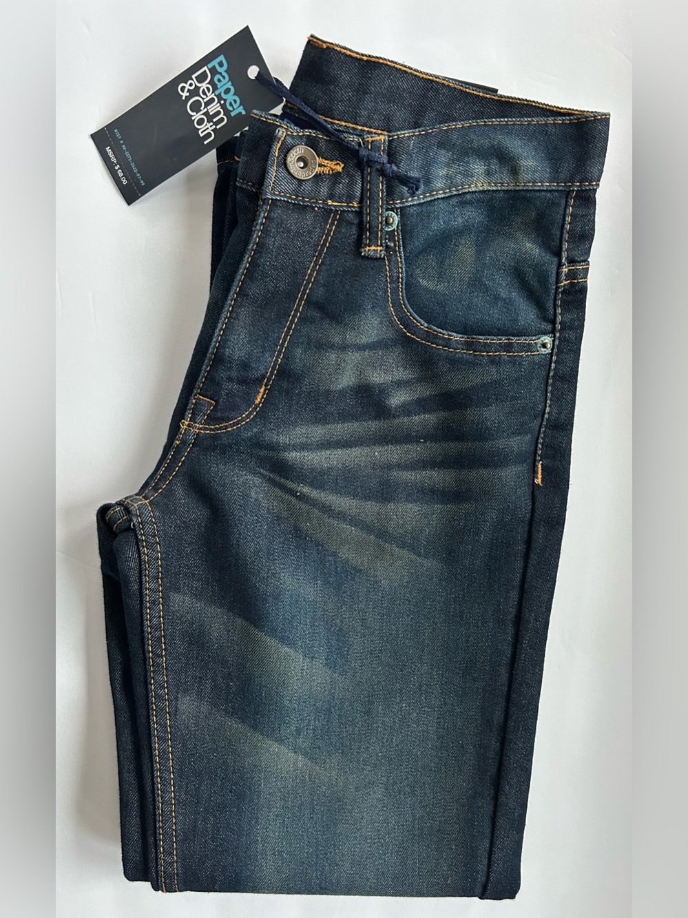 Paper Denim & Cloth Kids Boys Dark Blue Jeans